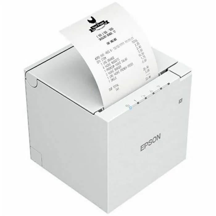 POS printer Epson TM-m30III, USB, USB-C, BT, Ethernet, Wi-Fi, 8 dots/mm (203 dpi), cutter, white