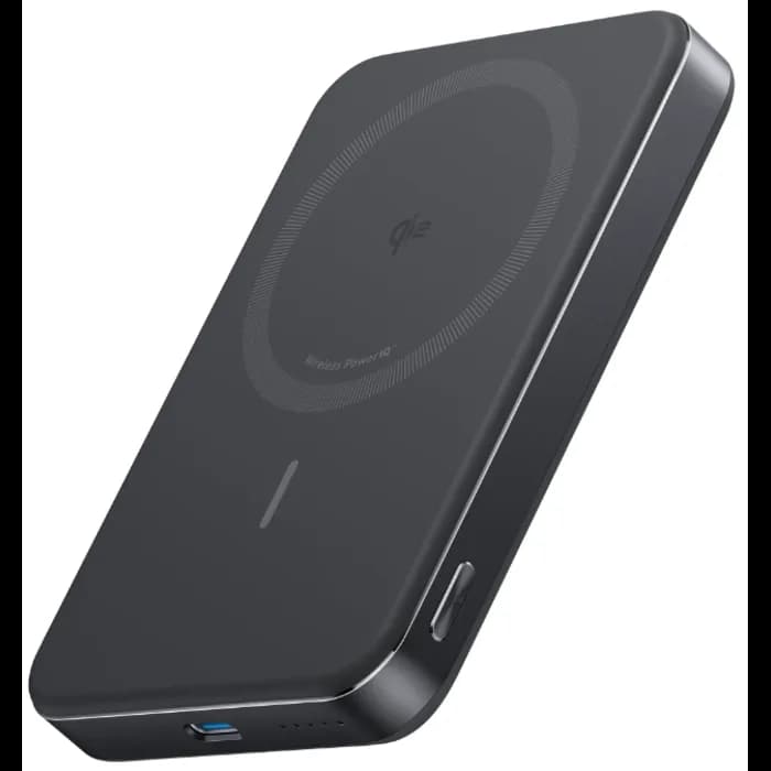 Power Bank Anker MagGo 10K Slim A1664H11, 10000mAh, 15W, USB-C, Black