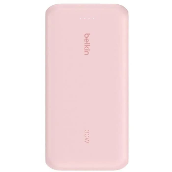 Power bank Belkin BoostCharge BPB024HQPK, 20000mAh, 30W, USB-A, USB-C, rozi