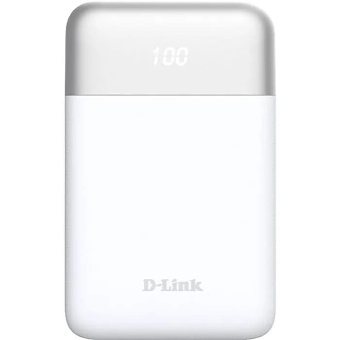 Power Bank D-Link DPP-101, 10000mAh, 18W, USB-A, USB-C, bijeli