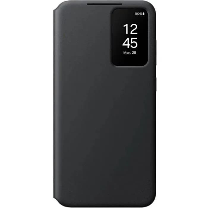 Preklopna maskica za mobitel Samsung Book Smart View Wallet, za Samsung Galaxy S24, crna