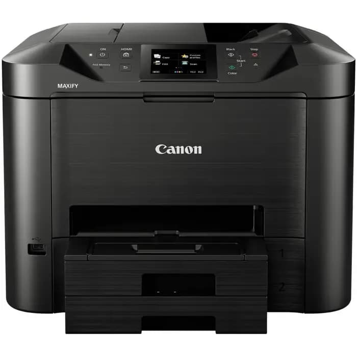 Printer Canon Maxify MB5450, ispis u boji, kopiranje, skener, faks, duplex, LAN, USB, WiFi, A4