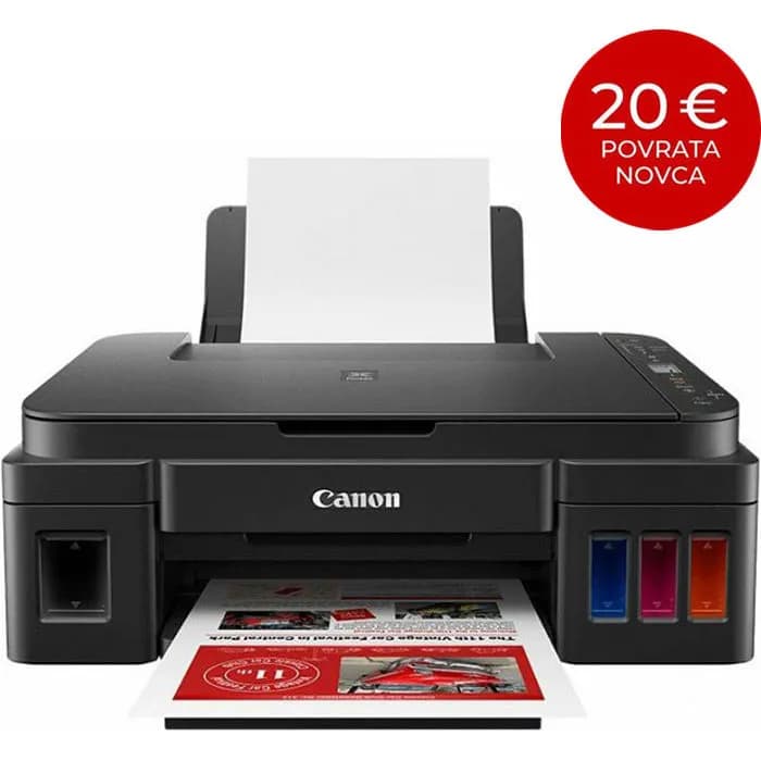Printer Canon Pixma G3416, CISS, ispis, kopirka, skener, USB, WiFi, A4