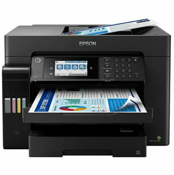 Printer Epson EcoTank L15160, CISS, ispis, kopirka, skener, faks, duplex, LAN, USB, WiFi, A4