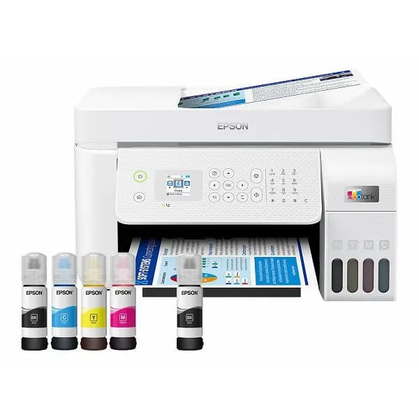 Printer Epson EcoTank L5296, CISS, ispis, kopirka, skener, faks, LAN, USB, WiFi, A4