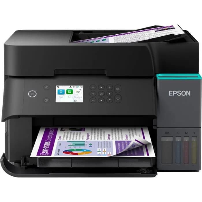 Printer Epson EcoTank L6370, CISS, ispis, kopirka, skener, duplex, LAN, USB, WiFi, A4