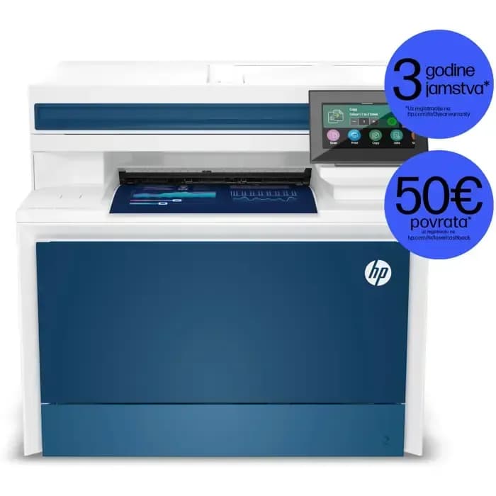 Printer HP Color LaserJet Pro MFP 4302fdn, 4RA84F, ispis u boji, kopirka, skener, faks, duplex, LAN, USB, A4