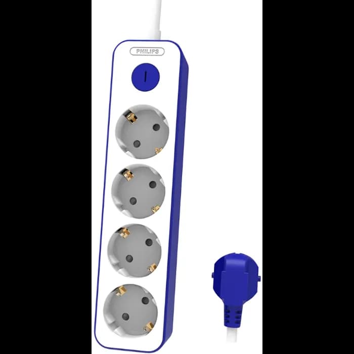 Produžna letva Philips CHP2145U/58, 4xŠuko, 1.5m, bijela