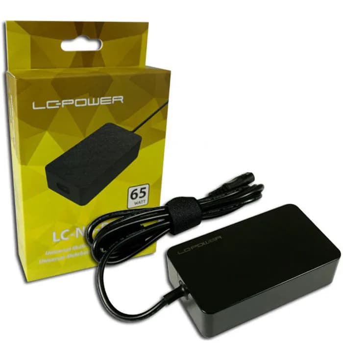 Punjač za laptop LC-Power LC-NB-PRO-65, 10 nastavaka, 65W