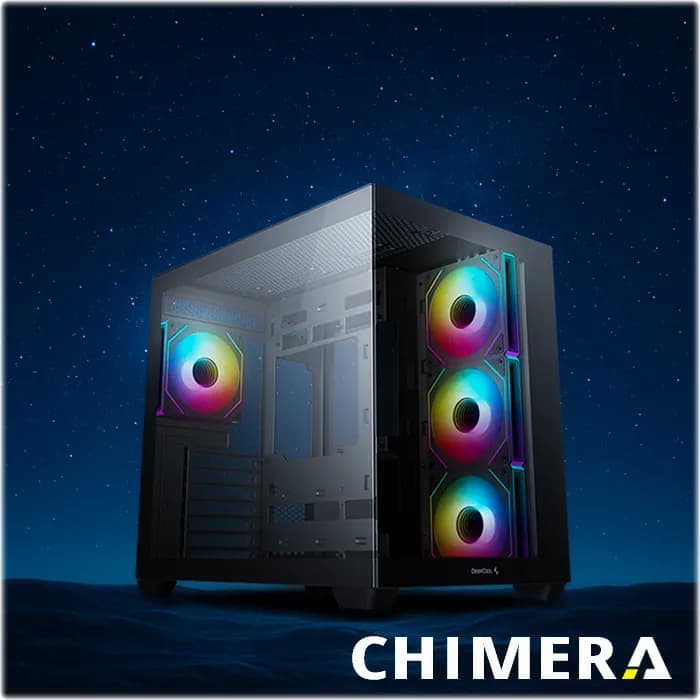 Računalo INSTAR Gamer Chimera, Intel Core i7 14700F up to 5.4GHz, Vodeno hlađenje, 16GB DDR5, 1TB NVMe SSD, NVIDIA GeForce RTX5060Ti 8GB, No ODD, 5 god jamstvo
