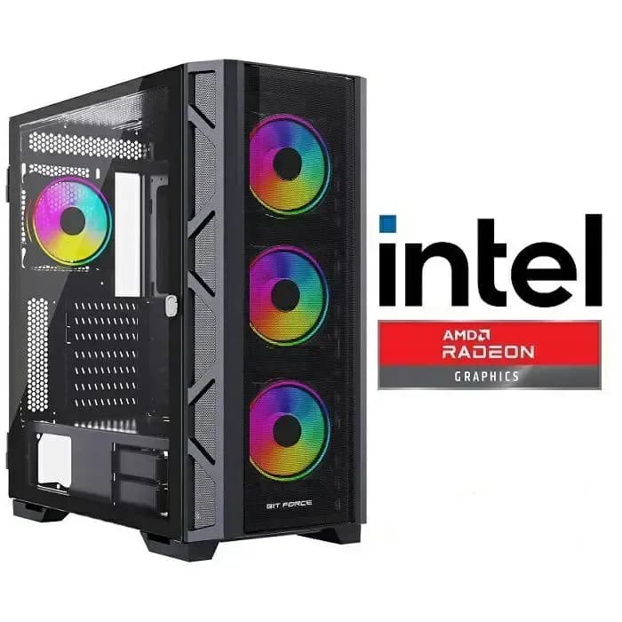 Računalo INSTAR Gamer Hurricane, Intel Core i7 12700F up to 4.9GHz, Vodeno hlađenje, 32GB DDR4, 1TB NVMe SSD, AMD Radeon RX9060XT 16GB,  No ODD, 5 god jamstvo