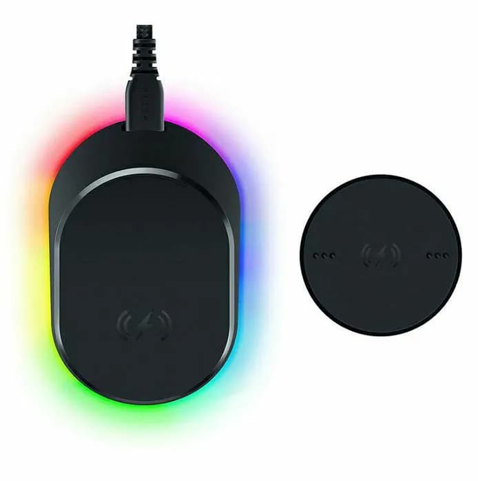 Razer Mouse Dock Pro + Wireless Charging Puck Bundle, RZ81-01990100-B3M1