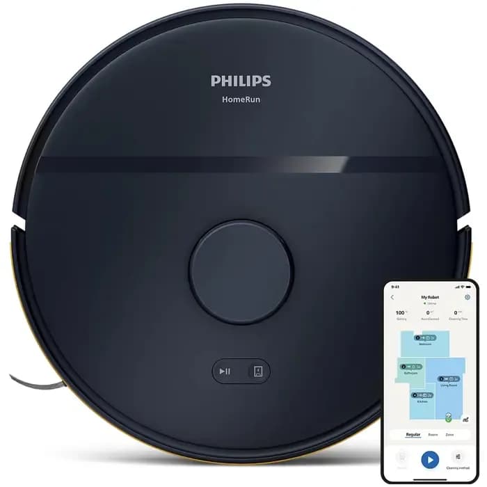 Robotski usisavač Philips 2000 Series XU2000/10, 380ml, tamnoplavi