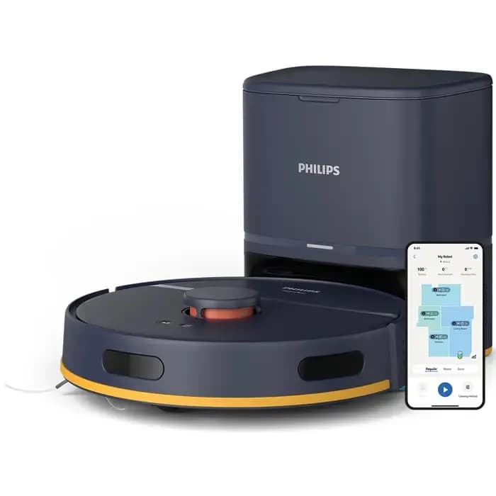 Robotski usisavač Philips 2000 Series XU2100/10, 250ml, tamnoplavi