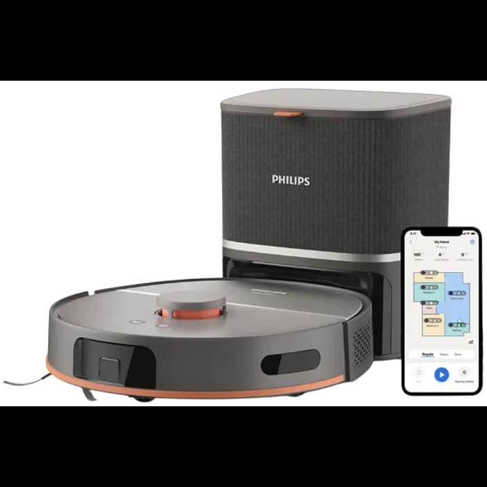 Robotski usisavač Philips 5000 Series XU5100/10, 260ml, 10000Pa, sivi