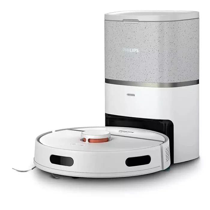 Robotski usisavač Philips HomeRun 3000 Series Aqua XU3110/02, 350ml, bijelo-sivi