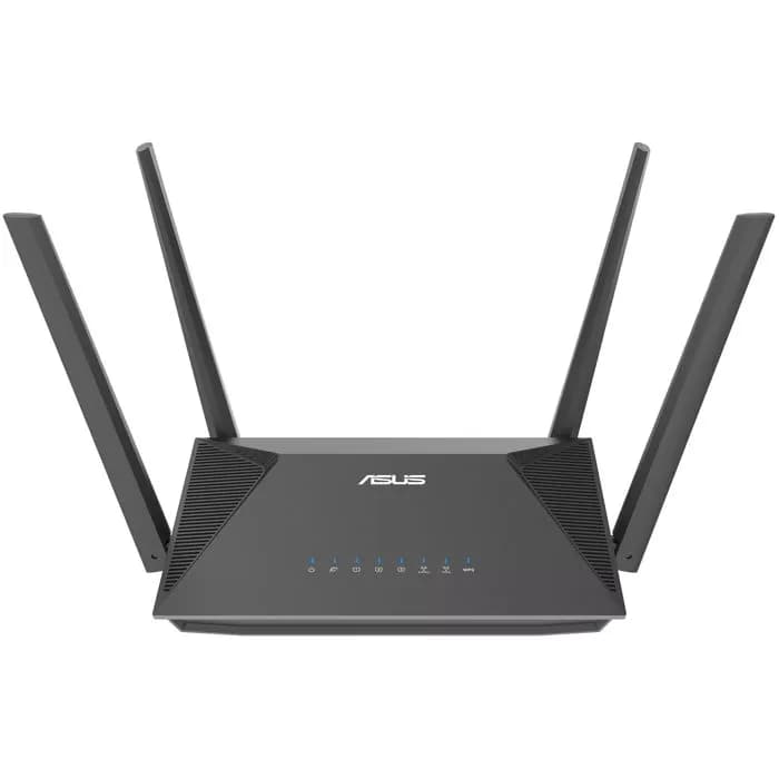 Router Asus RT-AX52, AX1800, WiFi 6, Dual band 2.4GHz/5GHz, 1×WAN, 3×LAN, Mesh WiFi System