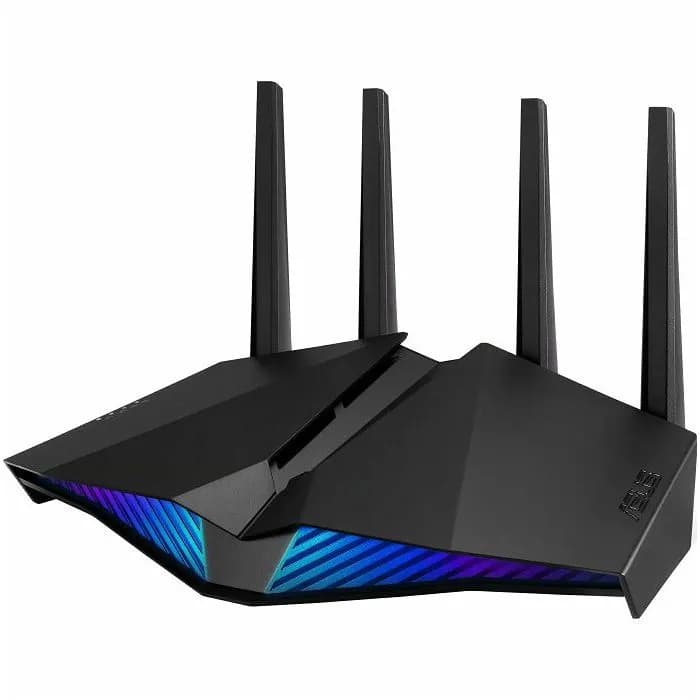 Router Asus RT-AX82U, AX5400, WiFi 6, Dual band 2.4GHz/5GHz, 1×WAN, 3×LAN, Mesh WiFi System