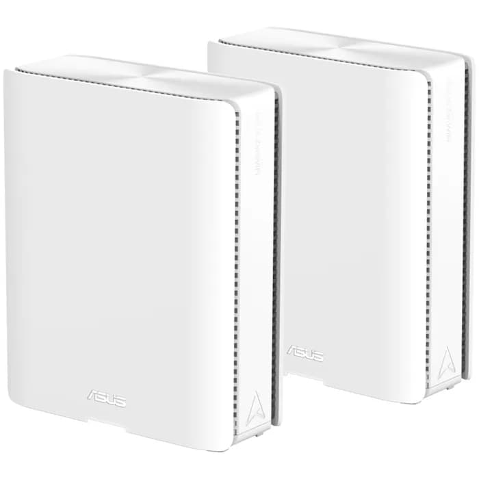 Router Asus ZenWiFi BQ16, BE25000, WiFi 7, Tri-band 2.4GHz/5GHz/6GHz, 2xWAN/LAN, 3xLAN, Mesh WiFi System (2 komada)