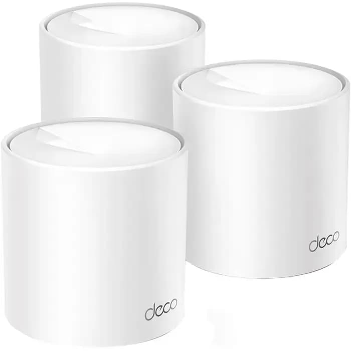 Router TP-Link Deco X10, AX1500, WiFi 6, Dual Band 2.4GHz/5GHz, 2xLAN/WAN, Mesh WiFi System (3 komada)