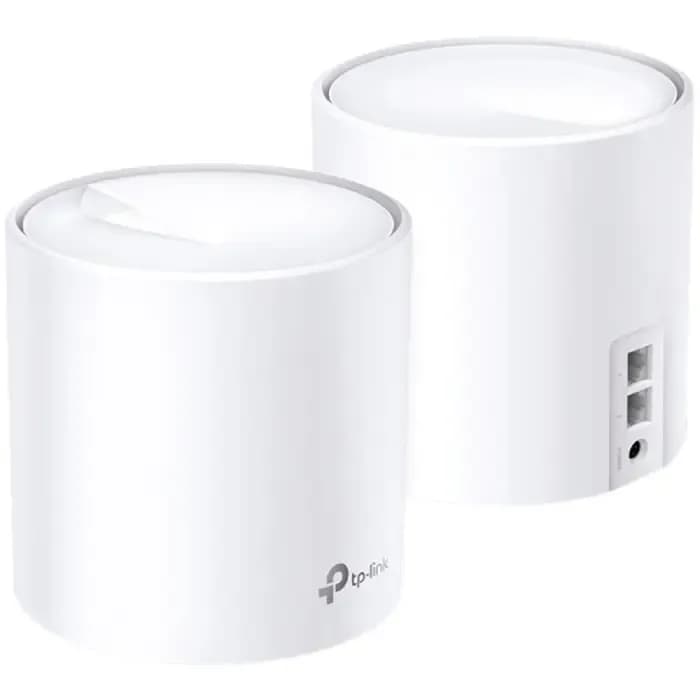 Router TP-Link Deco X20, AX1800, WiFi 6, Dual Band 2.4GHz/5GHz, 2xLAN/WAN, Mesh WiFi System (2 komada)