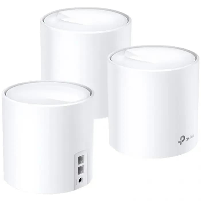 Router TP-Link Deco X20, AX1800, WiFi 6, Dual Band 2.4GHz/5GHz, 2xLAN/WAN, Mesh WiFi System (3 komada)