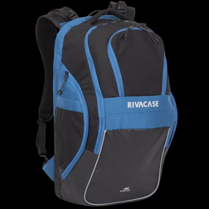 Ruksak za prijenosno računalo Rivacase Mercantour 5265, do 17.3", crno-plavi