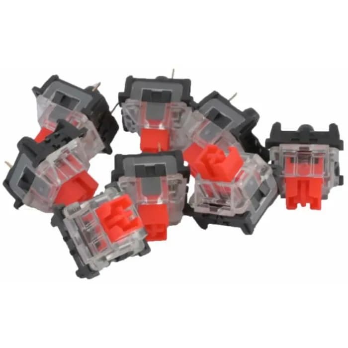 Set prekidača Redragon, crveni prekidači, 8 komada