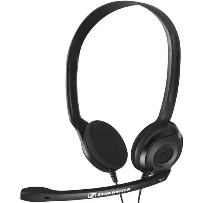 Slušalice Epos PC 3 Chat, žičane, mikrofon, on-ear, crne