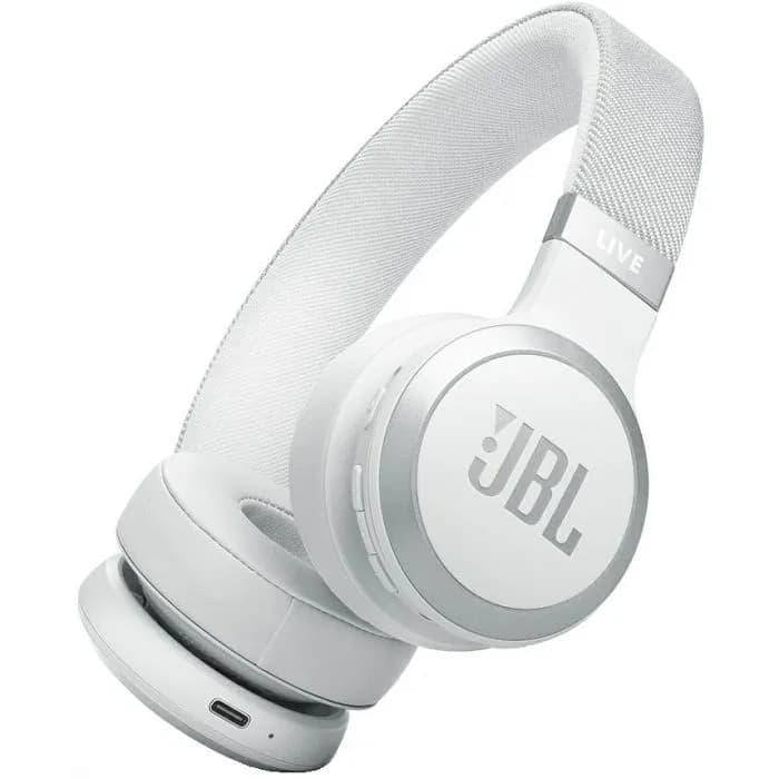 Slušalice JBL Live 670NC, bežične, bluetooth, eliminacija buke, mikrofon, over-ear, bijele, JBLLIVE670NCWHT