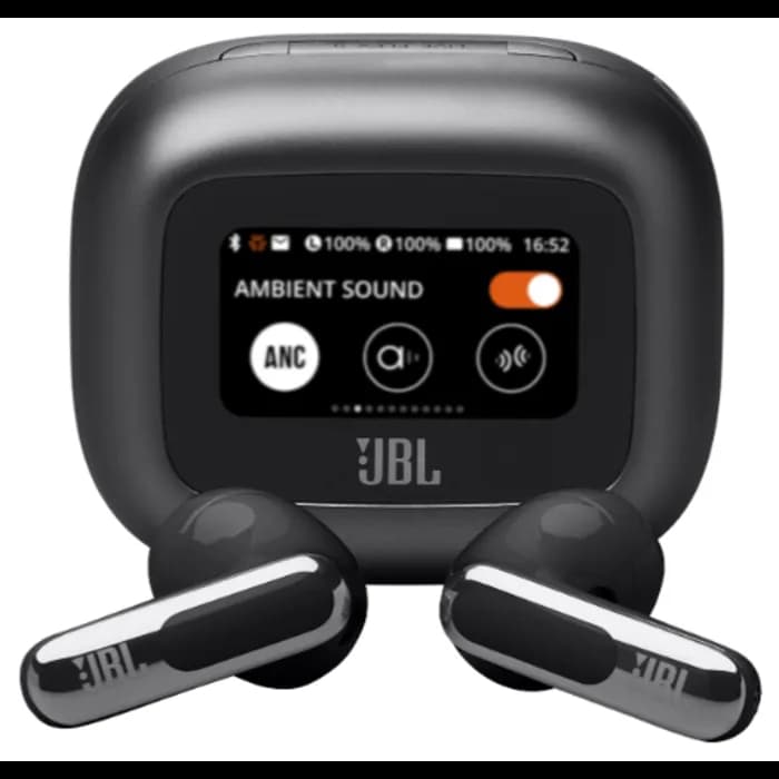Slušalice JBL Live Flex 3, bežične, bluetooth, mikrofon, in-ear, crne, JBLLIVEFLEX3BLK