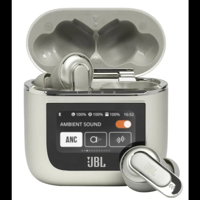 Slušalice JBL Tour Pro 2, bežične, bluetooth, eliminacija buke, mikrofon, in-ear, crne, JBLTOURPRO2BLKAM