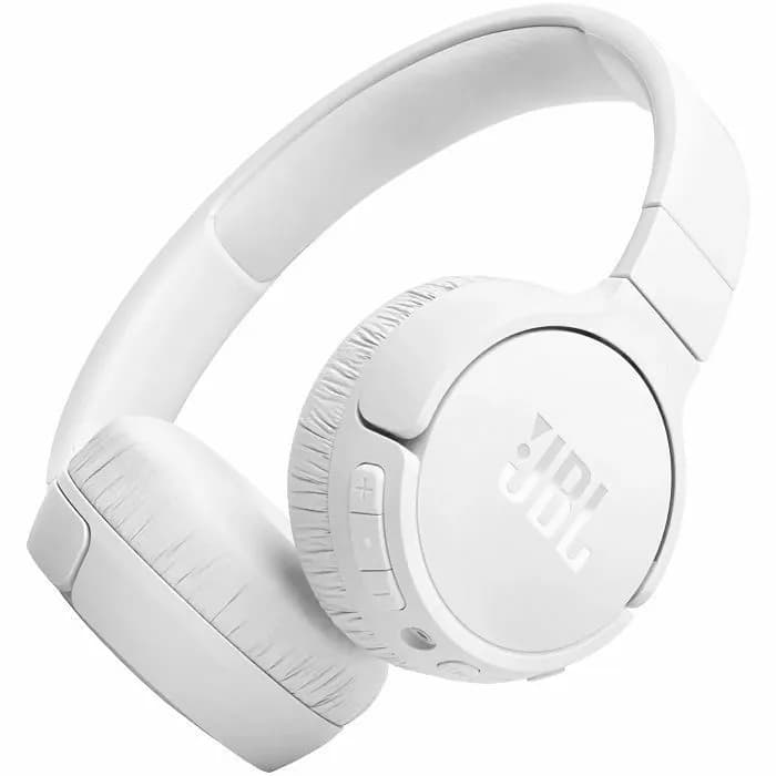 Slušalice JBL Tune 670NC, bežične, bluetooth, eliminacija buke, mikrofon, on-ear, bijele, JBLT670NCWHT