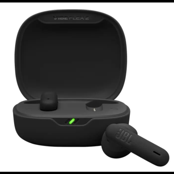 Slušalice JBL Vibe Flex 2, bežične, bluetooth, eliminacija buke, mikrofon, in-ear, crne, JBLVFLEX2BLKAM