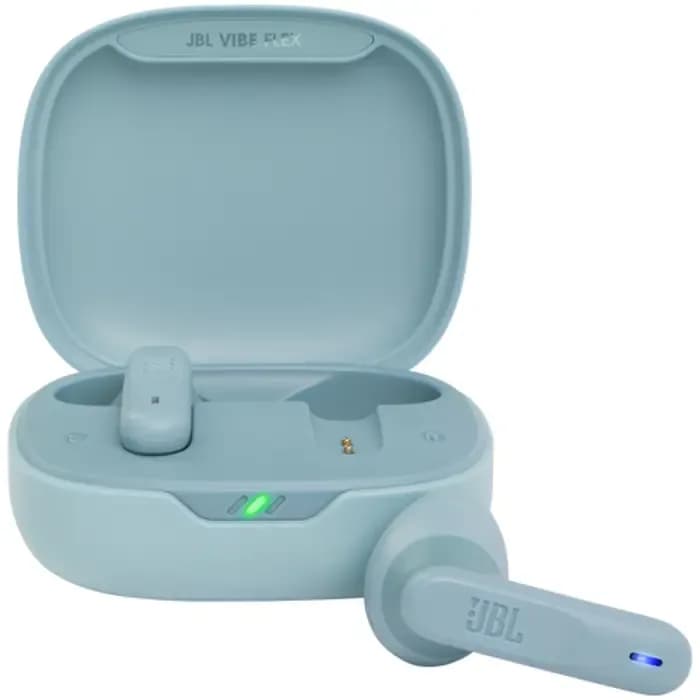 Slušalice JBL Vibe Flex, bežične, bluetooth, mikrofon, in-ear, plave, JBLVFLEXBLU