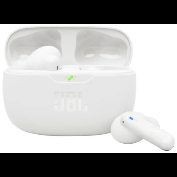 Slušalice JBL Wave Beam 2, bežične, bluetooth, mikrofon, in-ear, bijele, JBLWBEAM2WHT