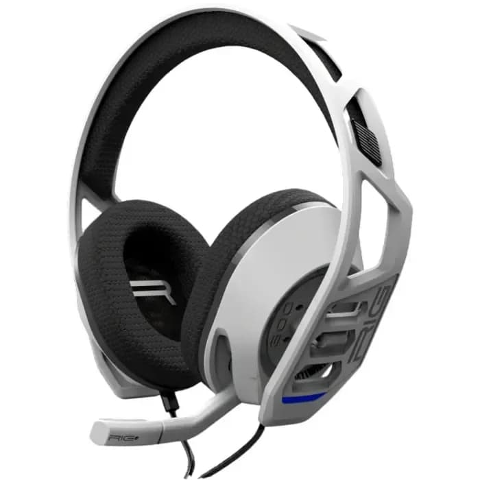 Slušalice Nacon Rig 300 Pro HS, žičane, gaming, mikrofon, over-ear, PC, PS4, PS5, Xbox, Switch, bijele