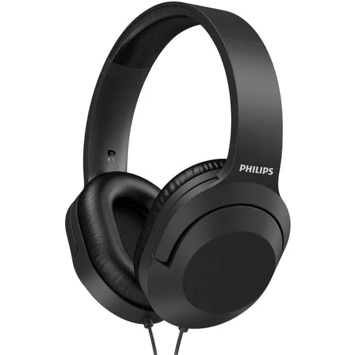Slušalice Philips TAH2005BK, žičane, over-ear, crne