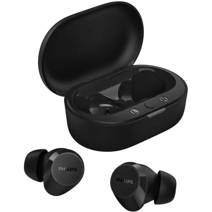 Slušalice Philips TAT1209BK, bežične, bluetooth, mikrofon, in-ear, crne