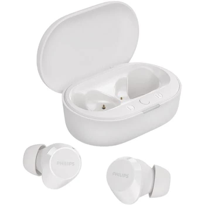 Slušalice Philips TAT1209WT, bežične, bluetooth, mikrofon, in-ear, bijele