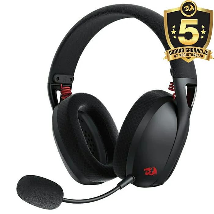 Slušalice Redragon Ire Pro H848, bežične, gaming, mikrofon, over-ear, PC, PS4, Switch, crne