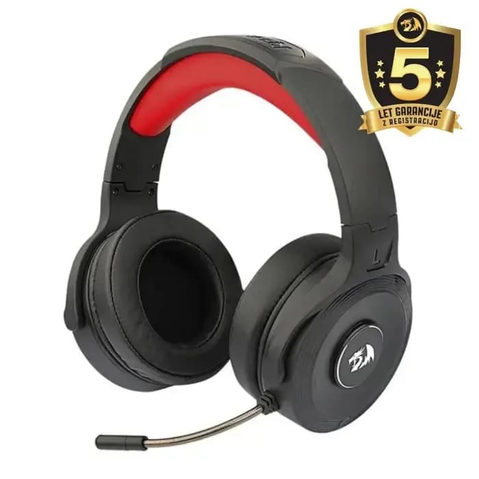Slušalice Redragon Pelops H818 Pro, bežične, gaming, 7.1, mikrofon, over-ear, PC, PS4, PS5, Xbox, crne