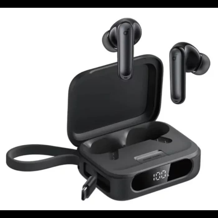 Slušalice s power bankom Anker Soundcore P41i, bežične, bluetooth, eliminacija buke, mikrofon, in-ear, 3000mAh, 10W, USB-C, crne