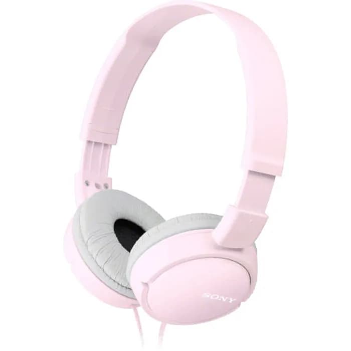 Slušalice Sony MDR-ZX110AP, žičane, mikrofon, on-ear, roze