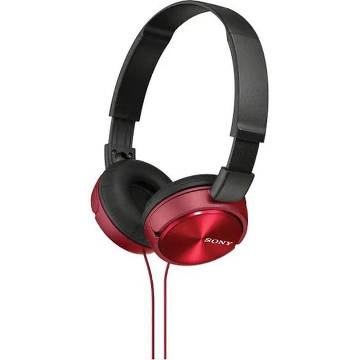 Slušalice Sony MDR-ZX310, žičane, on-ear, crvene