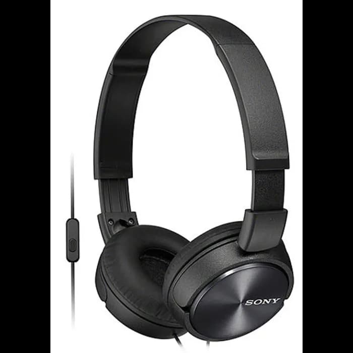 Slušalice Sony MDR-ZX310AP, žičane, mikrofon, on-ear, crne