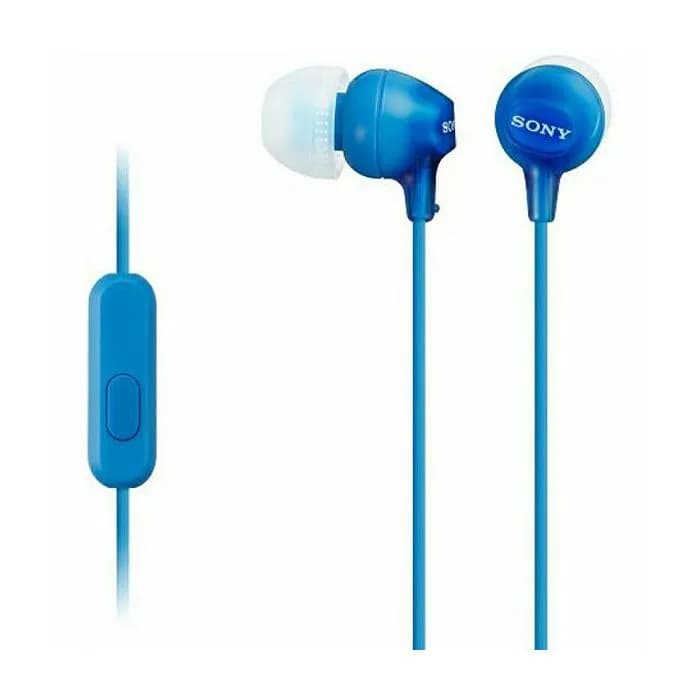 Slušalice Sony MDREX15APLI.CE7, žičane, mikrofon, in-ear, plave