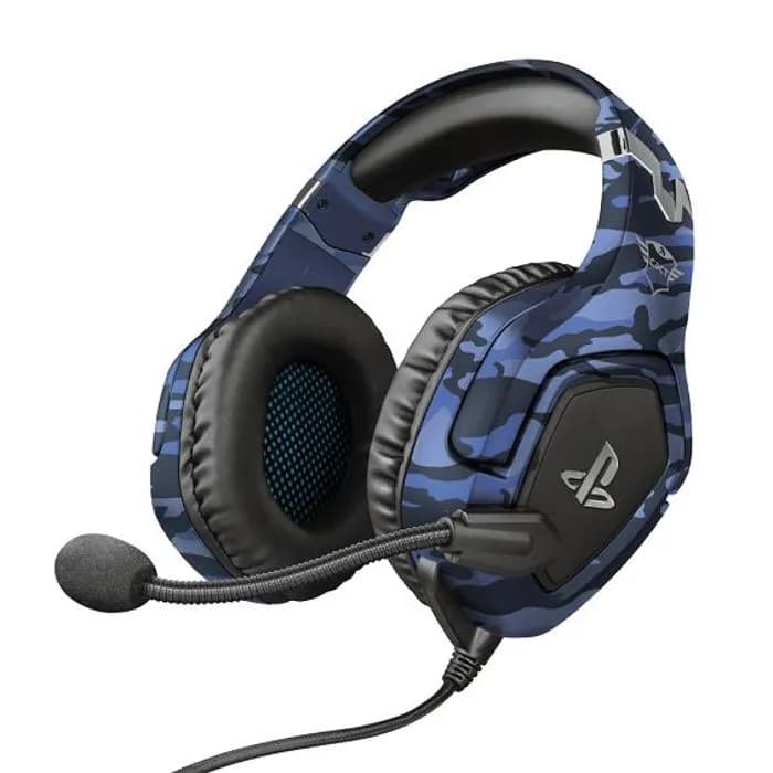 Slušalice Trust GXT 488 Forze-B, žičane, gaming, mikrofon, over-ear, PC, PS4, PS5, plave