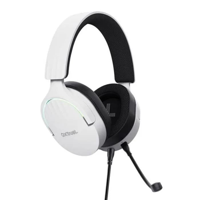 Slušalice Trust GXT 490W Fayzo, žičane, gaming, mikrofon, over-ear, PC, PS4, PS5, bijele
