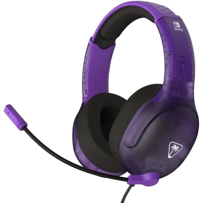 Slušalice Turtle Beach Airlite Fit, žičane, gaming, mikrofon, over-ear, Nintendo Switch, ljubičaste